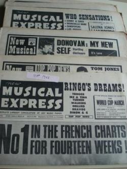 Ver os detalles de:  NEW MUSICAL EXPRESS. 14 NMEROS 1966. LONDON (UK)