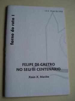 Ver os detalles de:  Felipe de Castro no seu III centenario
