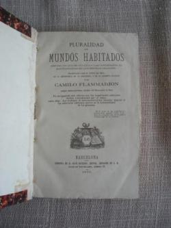 Ver os detalles de:  Pluralidad de mundos habitados