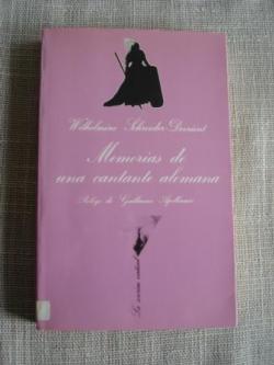 Ver os detalles de:  Memorias de una cantante alemana. Prlogo de Guillaume Apollinaire