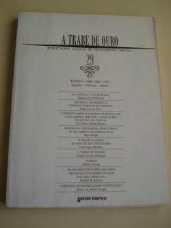 Ver os detalles de:  A TRABE DE OURO. Publicacin galega de pensamento crtico. N 29 - Tomo I. Xaneiro-Febreiro-Marzo, 1997, 2000