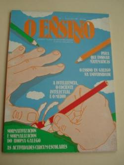 Ver os detalles de:  O ENSINO. Revista galega de scio-pedagoxia e scio-lingstica. Nmero 1. Marzo, 1981