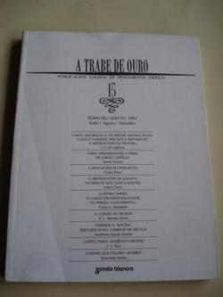 Ver os detalles de:  A TRABE DE OURO. Publicacin galega de pensamento crtico. N 15 - Xullo - agosto - setembro, 1993 