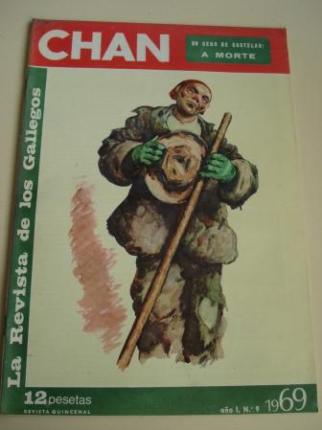Revista CHAN. La Revista de los Gallegos. Revista Quincenal. II quincena de junio, 1969. Ao I. N 9 - Ver os detalles do produto