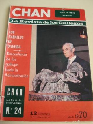 Revista CHAN. La Revista de los Gallegos. Revista Quincenal. I quincena de marzo, 1970. Ao II. N 24 - Ver os detalles do produto