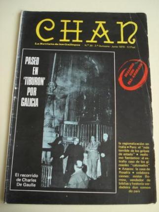 Revista CHAN. La Revista de los Gallegos. Revista Quincenal. 2 quincena de junio, 1970. Ao II. N 30 - Ver os detalles do produto