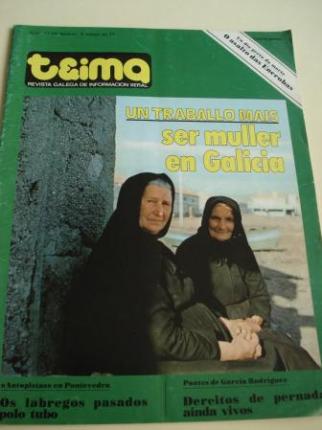 TEIMA. Revista galega de infromacin xeral. Nmero 11. 24 de febreiro- 3 de marzal, 1977 - Ver os detalles do produto
