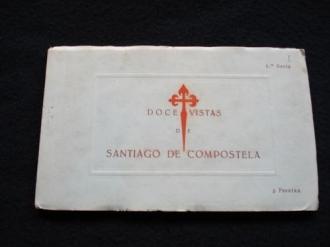 2 lbumes: 24 vistas de Santiago de Compostela. 1 Serie / 2 Serie. 24 tarxetas postais  - Ver los detalles del producto