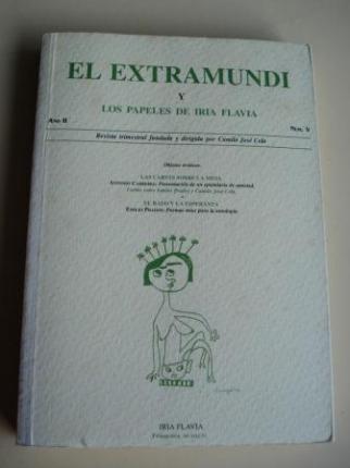 EL EXTRAMUNDI Y LOS PAPELES DE IRIA FLAVIA. Revista trimestral fundad y dirigida por Camilo Jos Cela. N V. Primavera, 1996 - Ver os detalles do produto