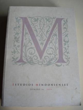 ESTUDIOS MINDONIENSES. NMERO 16 - 2000 - Anuario de Estudios Histrico-Teolgicos de la Dicesis de Mondoedo-Ferrol - Ver os detalles do produto