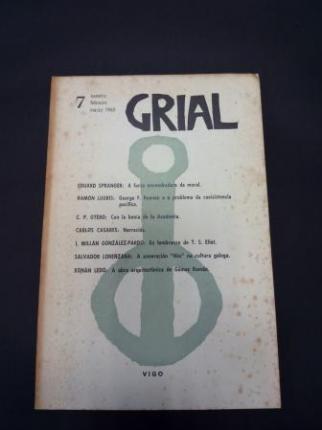 GRIAL. Revista Galega de Cultura. Nmero 7. Xaneiro, febreiro, marzo 1965 (Carlos Casares: Narracis) - Ver os detalles do produto