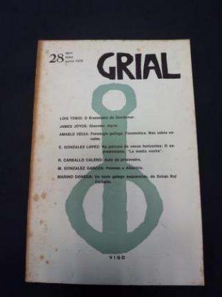 GRIAL. Revista Galega de Cultura. Nmero 28. Abril, maio, xuo, 1970 - Ver os detalles do produto