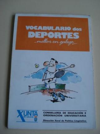 Vocabulario dos deportes... mellor en galego   (Con vocabularios galego-casteln e casteln-galego)                         - Ver los detalles del producto