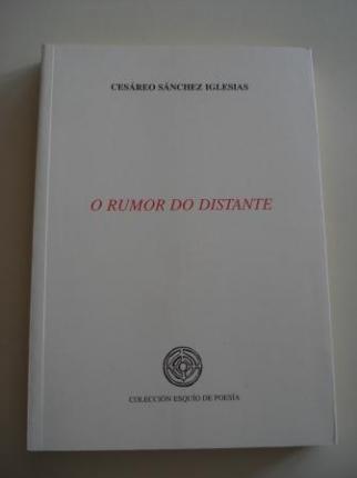 O rumor do distante (XX Premio Esquo de Poesa) - Ver os detalles do produto