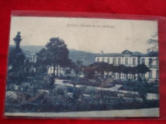 Tarxeta postal: Noia (Noya) - Detalles dos Xardns de Felipe de Castro. 1920 - Ver los detalles del producto