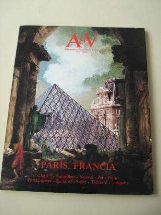 A & V Monografas de Arquitectura y Vivienda n 17. Pars, Francia - Ver os detalles do produto