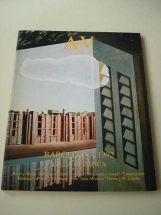 A & V Monografas de Arquitectura y Vivienda n 22. Barcelona 1992. Villa olmpica - Ver os detalles do produto
