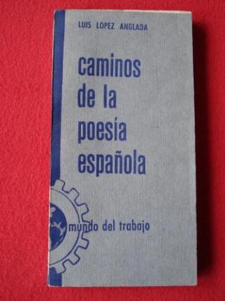 Caminos de la poesa espaola (Poetas castellanos de hoy) - Ver os detalles do produto