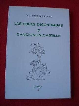 Las horas encontradas y Cancin en Castilla - Ver os detalles do produto