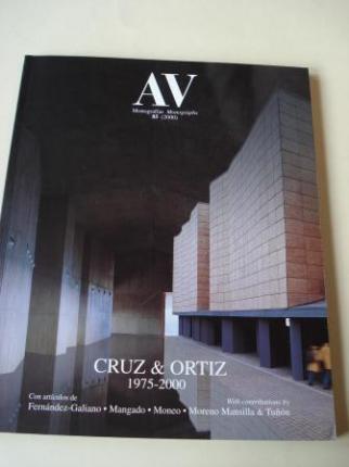A & V Monografas de Arquitectura y Vivienda n 85. Cruz & Ortiz 1975-2000 - Ver os detalles do produto