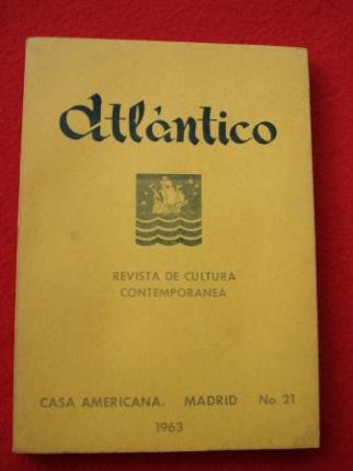 ATLNTICO. Revista de Cultura Contempornea. Nmero 21, 1963. Casa Americana - Madrid - Ver os detalles do produto