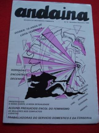 ANDAINA. Revista do Movimento Feminista. 1 poca. N 8. Novembro-Decembro 1985 - Ver los detalles del producto