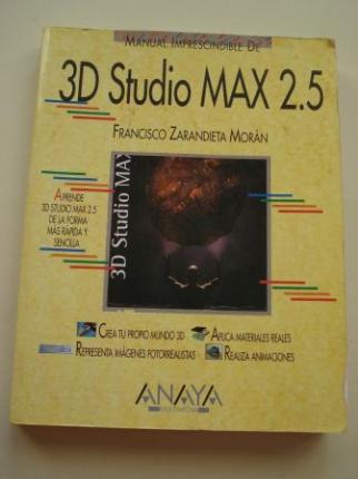 Manual Imprescindible de 3D Studio MAX 2.5 - Ver os detalles do produto