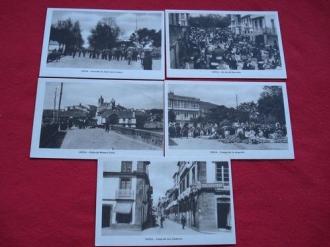 Lote de 5 tarxetas postais de Noia (Noya) Galicia - Dcada de 1920 - Ver os detalles do produto