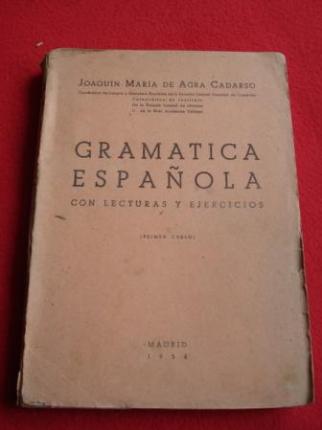 Gramtica Espaola con lecturas y ejercicios + Programa  de Gramtica Espaola (Primer curso)  - Ver os detalles do produto