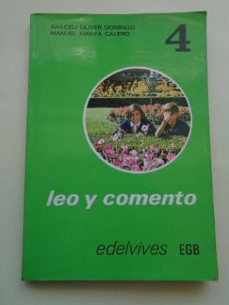 Leo y comento 4 (Edelvives, 1974) - Ver os detalles do produto