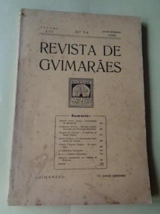 REVISTA DE GUIMARES. Julho - Dezembro 1946 (Vol. LVI - Nmeros 3 -4) - Ver los detalles del producto