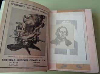 GRFICAS. Revista de las Tcnicas del Libro. Ao 1951 completo (Nmeros 79 a 90) - Ver os detalles do produto