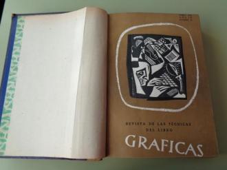 GRFICAS. Revista de las Tcnicas del Libro. Ao 1952 completo (Nmeros 91 a 102) - Ver os detalles do produto