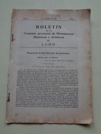 Boletn de la Comisin Provincial de Monumentos Histricos y Artsticos de Lugo. N 3, 1 julio de 1942 - Ver los detalles del producto