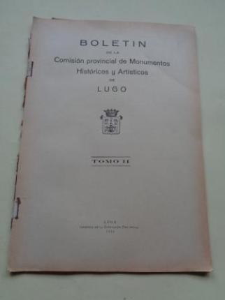 Boletn de la Comisin Provincial de Monumentos Histricos y Artsticos de Lugo. Nmero 13, Primer trimestre de 1945 - Ver los detalles del producto
