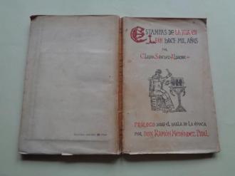 Estampas de la vida en Len hace mil aos. Prlogo sobre el habla de la poca de Don Ramn Menndez Pidal (1 edicin) - Ver los detalles del producto