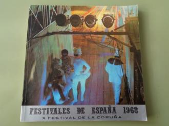 Festivales de Espaa 1968. X Festival de La Corua. IV Festival de Msica. XVI de Amigos de la pera, 27 julio - 21 agosto, 1968 - Ver os detalles do produto