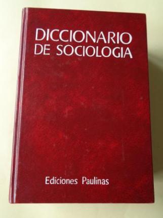 Diccionario de Sociologa - Ver os detalles do produto