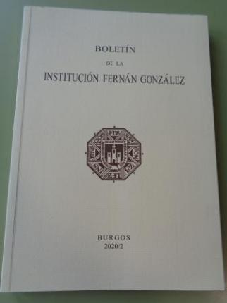 BOLETN DE LA INSTITUCIN FERNN GONZLEZ. N 261. Burgos, 2020/2 - Ver los detalles del producto