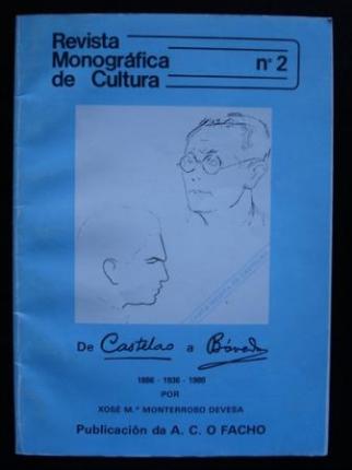 Revista Monogrfica de Cultura, n 2. De Castelao a Bveda - Ver los detalles del producto