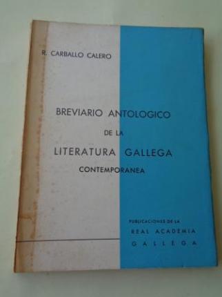 Breviario antolgico de la literatura gallega contempornea (Textos bilinges galego-castellano) - Ver os detalles do produto