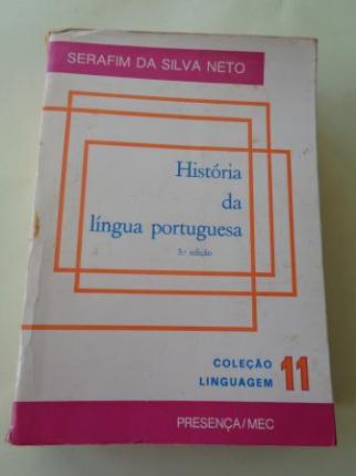 Histria da lngua portuguesa - Ver los detalles del producto