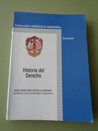 Historia del Derecho - Ver os detalles do produto