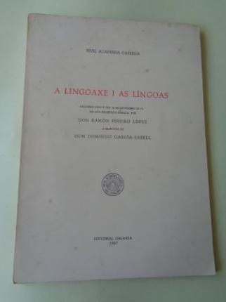 A lingoaxe e as lngoas. Discurso na RAG con contestacin de Domingo Garca-Sabell - Ver los detalles del producto