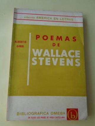 Poemas de Wallace Stevens (Edicin bilinge ingls-castellano) - Ver los detalles del producto