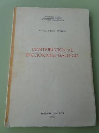 Contribucin al diccionario gallego (1967) - Ver los detalles del producto