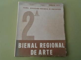 2 Bienal Regional de Arte. Pontevedra, agosto 1972. Catlogo - Ver los detalles del producto