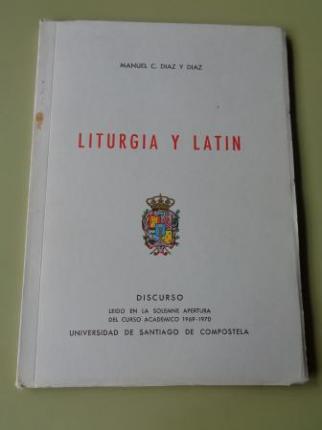 Liturgia y latn. Discurso Curso acadmico 1969-1970 USC - Ver los detalles del producto