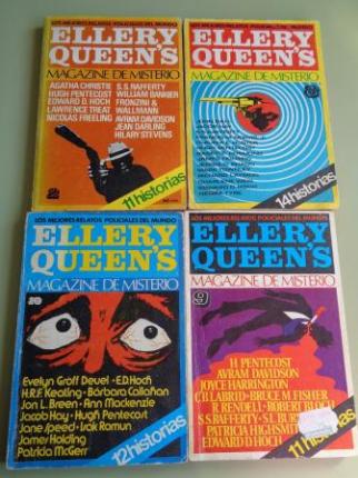 Ellen Queens. Magazine de misterio. Los mejores relatos policiales del mundo. 4 ejemplares (nmeros 2- 8 - 9 - 10) - Ver os detalles do produto
