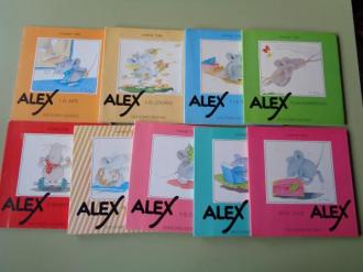 Alex y... 9 libros (Sin texto, solo ilustracin) - Ver los detalles del producto